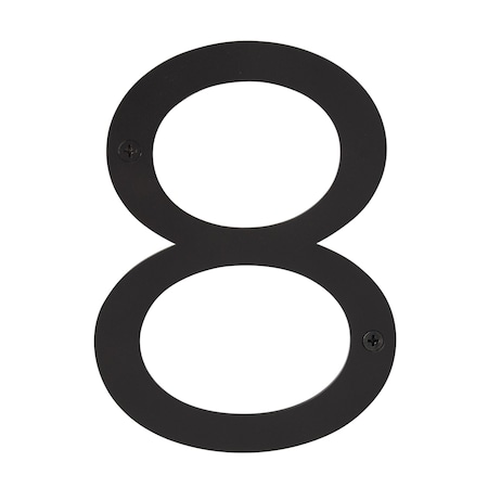 Sure-Loc Hardware Sure-Loc Hardware Stainless Steel House Number, 6, No. 8, Vintage Bronze HNSS6-8 11P